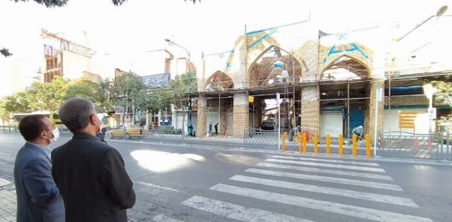 آغاز مرمت و احیای بازار تاریخی سرشور مشهد