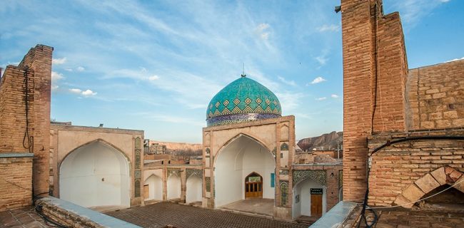 مسجد تاریخی کبودگنبد در آستانه ویرانی